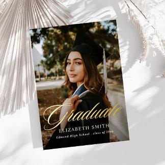 Modern Graduate Script 2 Photos Graduation Party