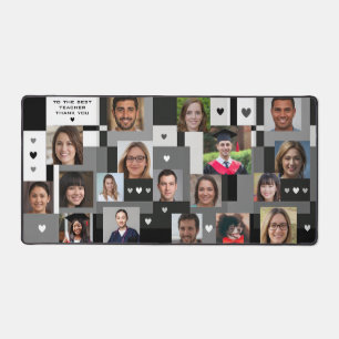 Modern Graduation 18 Photos Best Teacher Thank You Desk Mat
