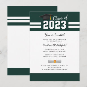Modern Graduation 2025 Grad Party Invitation