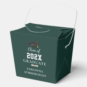 Modern Graduation 2026 Party Custom Favour Box