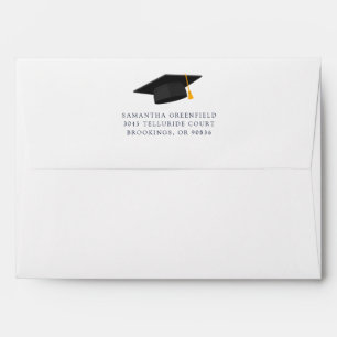 Modern Graduation 2026 with Return Address Envelope