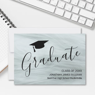 Modern Graduation Announcement