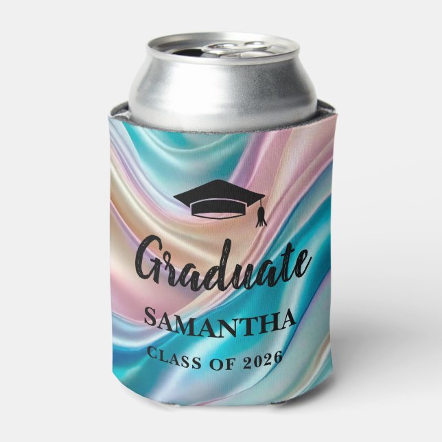 Modern  Graduation  Can Cooler (Can Front)