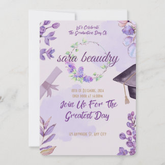 modern graduation card