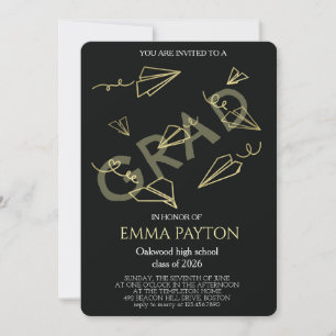 Modern Graduation Celebration Invitation