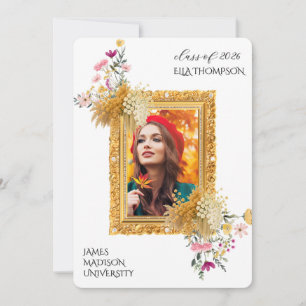 Modern Graduation Celebration Invitation