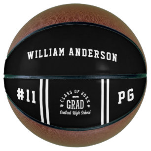 Modern Graduation Cool Photo Collage Team Sport Basketball