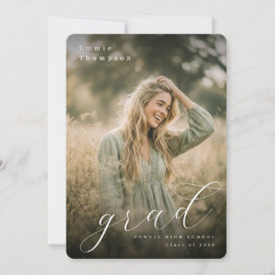 Modern Graduation Invitation