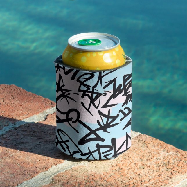 Modern Graffiti Can Cooler (In Situ Pool)