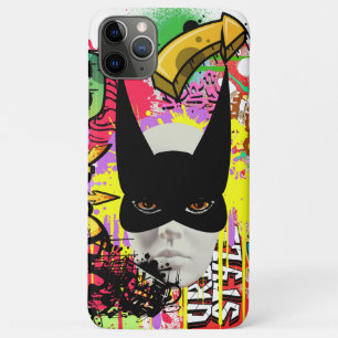 Modern graffiti elegant unique vibrant painted iPhone 11 pro max case