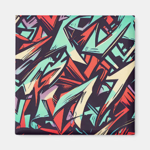 Modern Graffiti Magnet
