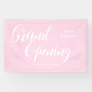 Modern Grand Opening Business Banner