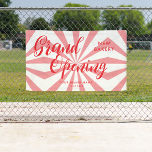 Modern Grand Opening Business Banner