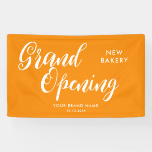 Modern Grand Opening Business Banner