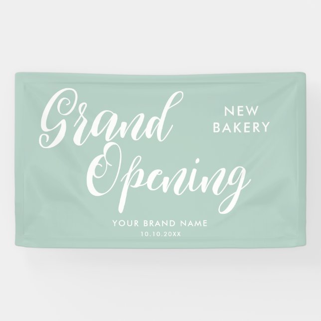 Modern Grand Opening Business Banner (Horizontal)