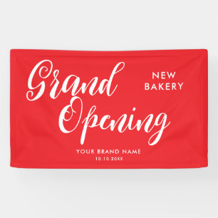 Modern Grand Opening Business Banner