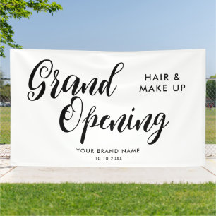 Modern Grand Opening Business Banner