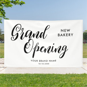 Modern Grand Opening Business Banner