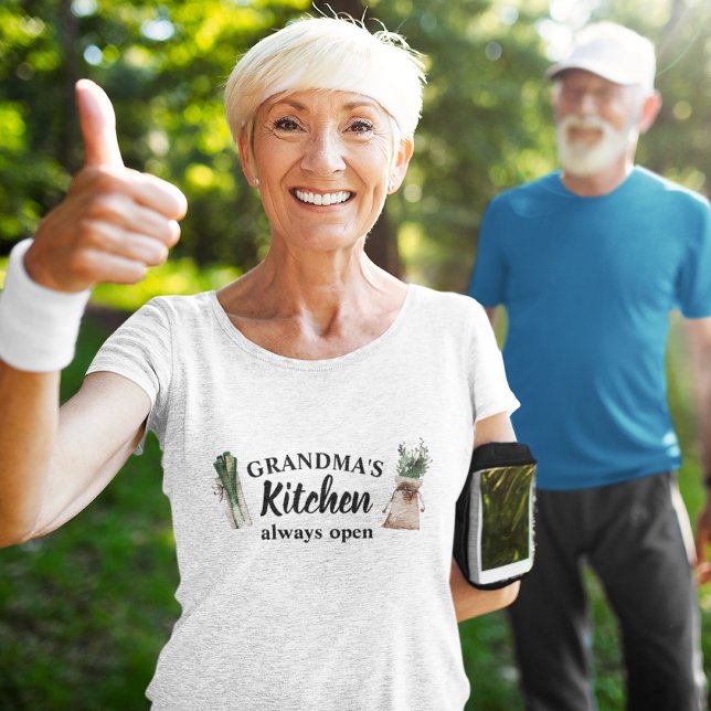 Modern Grandma's Kitchen Is Always Open Best Gift T-Shirt (Creator Uploaded)