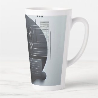 Modern Graphic Latte Mug