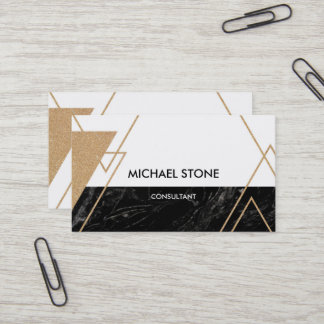 Modern graphic style business card