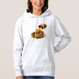 Modern Graphic T-Shirt - Celestial Golden Overflow Hoodie
