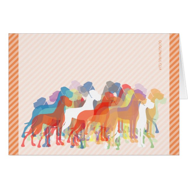 Modern Great Dane Group (Front Horizontal)