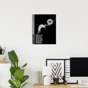 Modern Great Dane Poster green