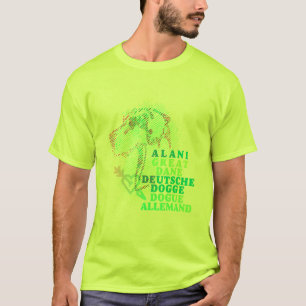 modern great dane print T-Shirt