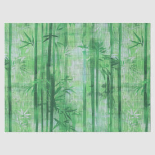 Modern Green Bamboo Tissue Paper – 10lb, 17"x23"