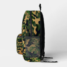 Modern Green Camouflage Backpack – Premium Army