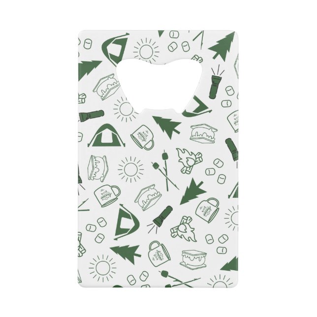 Modern Green Camp Bachelorette Weekend (Front)