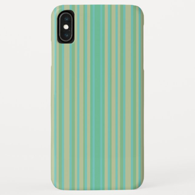 Modern Green Case-Mate Barely There iPhone XS Max Case (Back)