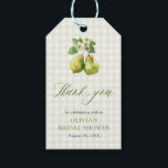 Modern Green Gingham Perfect Pair Bridal Shower Gift Tags<br><div class="desc">These Modern Green Gingham “Perfect Pair” Bridal Shower Gift Tags are such a cute finishing touch for a bridal shower that’s fresh, charming, and effortlessly stylish. The soft green gingham pattern gives off a cozy, modern-meets-classic feel, making them perfect for garden, farmhouse, brunch, spring, or summer bridal showers. They’re ideal...</div>