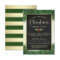 Modern Green & Gold Christmas Dinner Party Invites