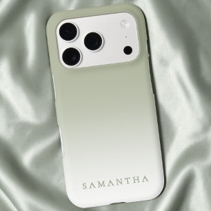 Modern Green Gradient Minimal Trendy Personalised