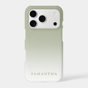 Modern Green Gradient Minimal Trendy Personalized