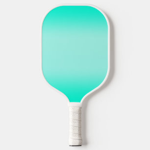 Modern Green gradient Watercolor Spring nature Pickleball Paddle