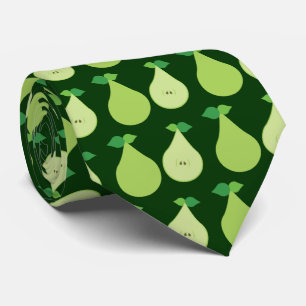 Modern Green Pear Tie