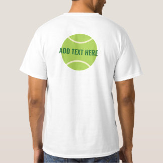 Modern Green Tennis Ball  T-Shirt