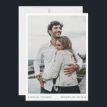 Modern Green Text Photo Thank You Wedding Card<br><div class="desc">This simple, stylish modern photo wedding thank you card template features your names beneath your photo along with 'LOVE & THANKS'. We've chosen an elegant medium dark shade of green for the LOVE & THANKS text. You might choose to change the font, size, punctuation or colour used for various text...</div>