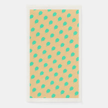 Modern greenery design Paper Napkins, Guest Towel