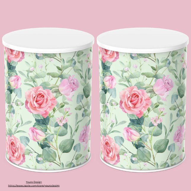 Modern Greenery floral background Decoupaging Tissue Paper (Creator Uploaded)