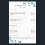 Modern, Greenery Flyer<br><div class="desc">Modern,  Greenery Business Card in black and grey,  white,  green silver.Edit your product in minutes by adding your data. You can change the font/colour/position by "further personalise".</div>