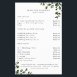 Modern, Greenery Flyer<br><div class="desc">Modern, Greenery Flayer in black-gray, white, green, blue gold.Edit your product in minutes by adding your data. You can change the font/color/position by "further personalize".</div>