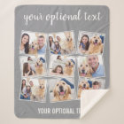 Modern Grey 9 Photo Collage