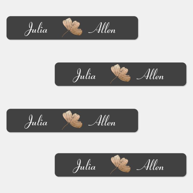 Modern Grey and White Skinny Iron On Clothing (Group)