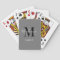 Modern Grey Custom Family Monogram Initial