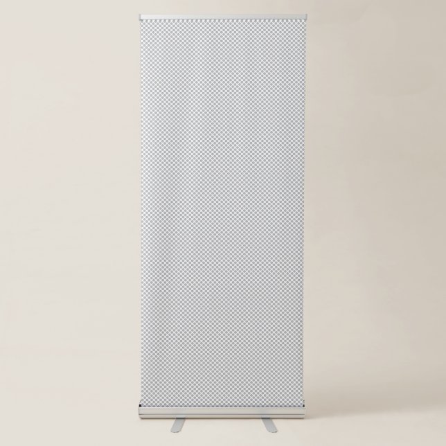 Modern Grey Polka Dot Event Sign Background (Front)