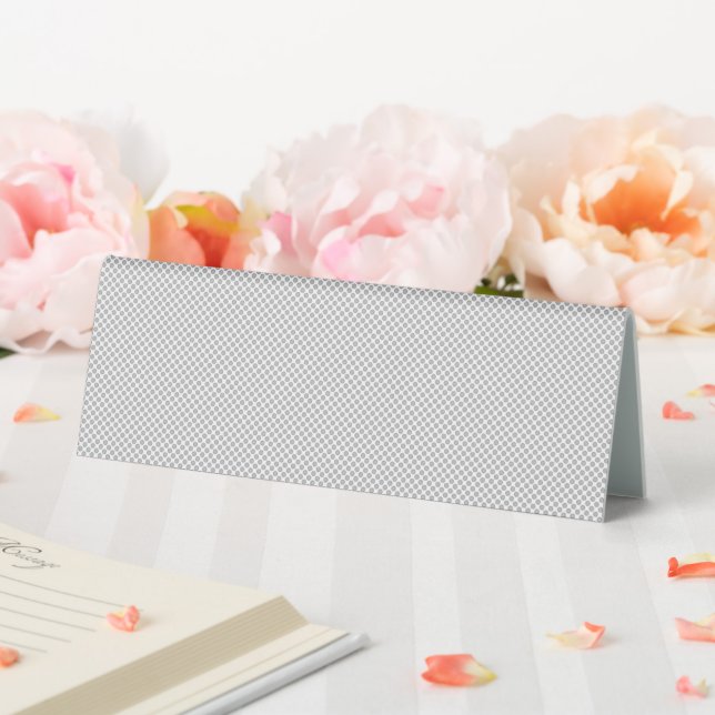 Modern Grey Polka Dot Event Sign Background (In SItu (Wedding))